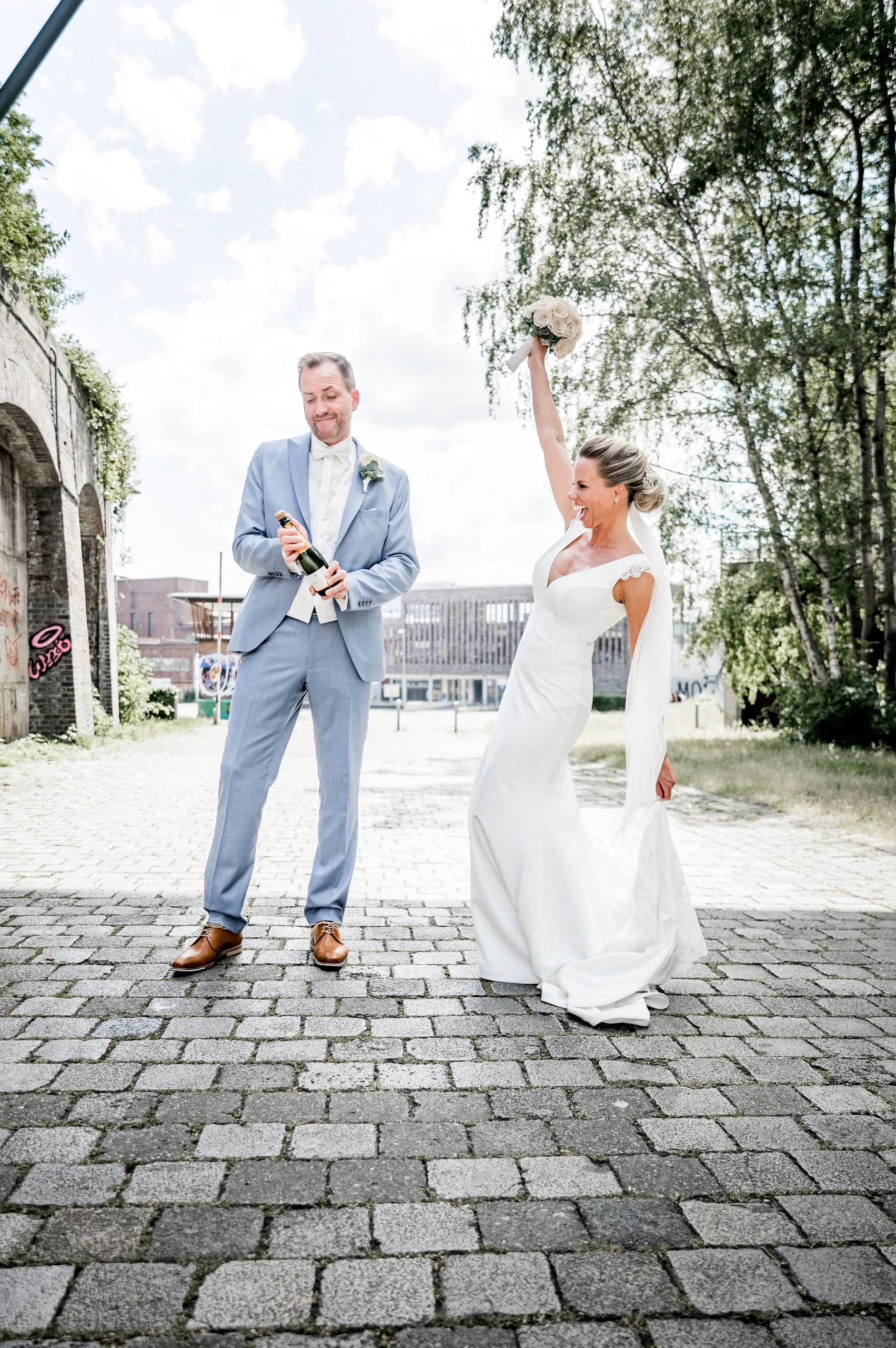 Hochzeit an der Jahrhunderthalle Bochum und im Dampfgebläsehaus, Bild 20