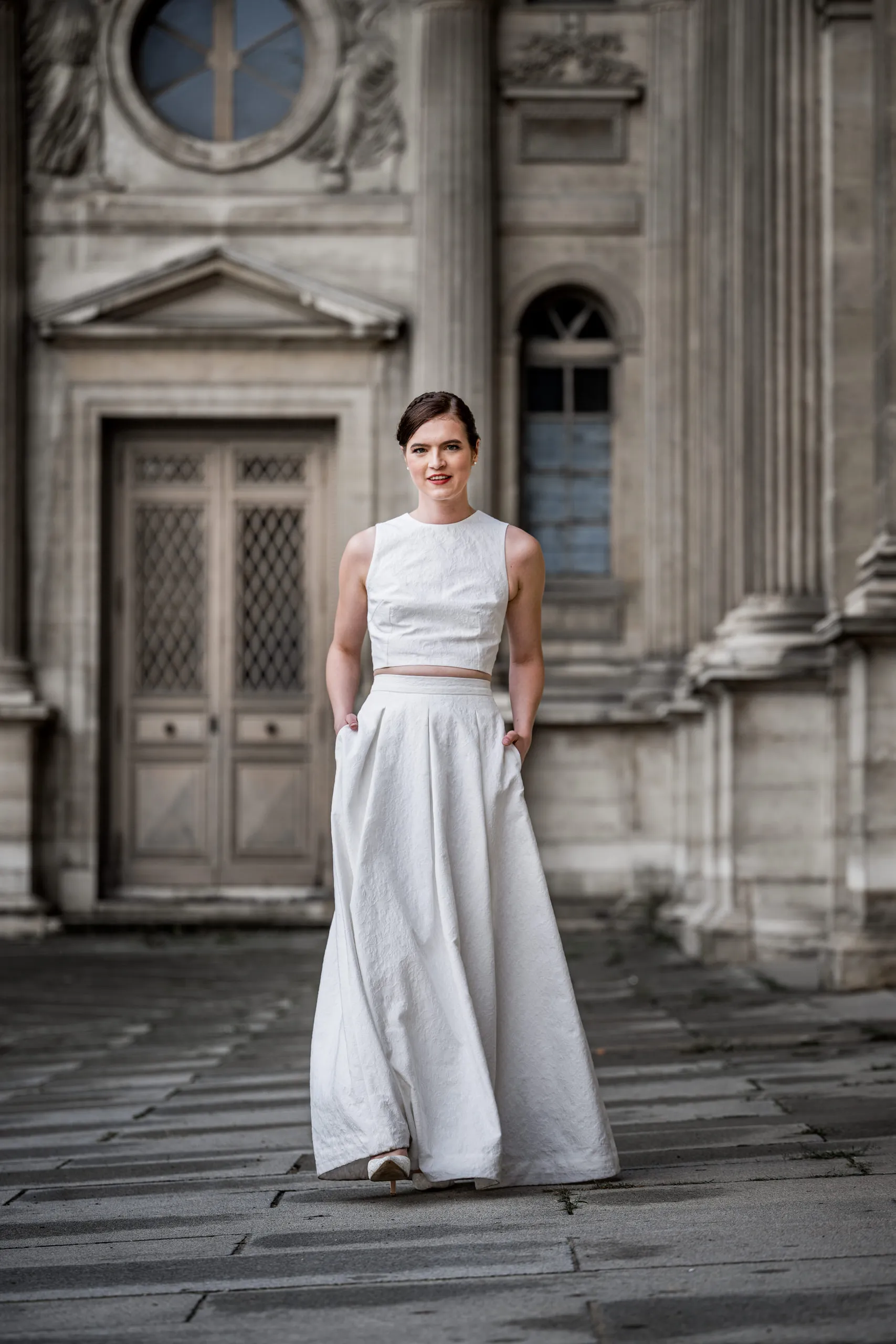 Editoriales Brautkleid Shooting in Paris, Bild 11