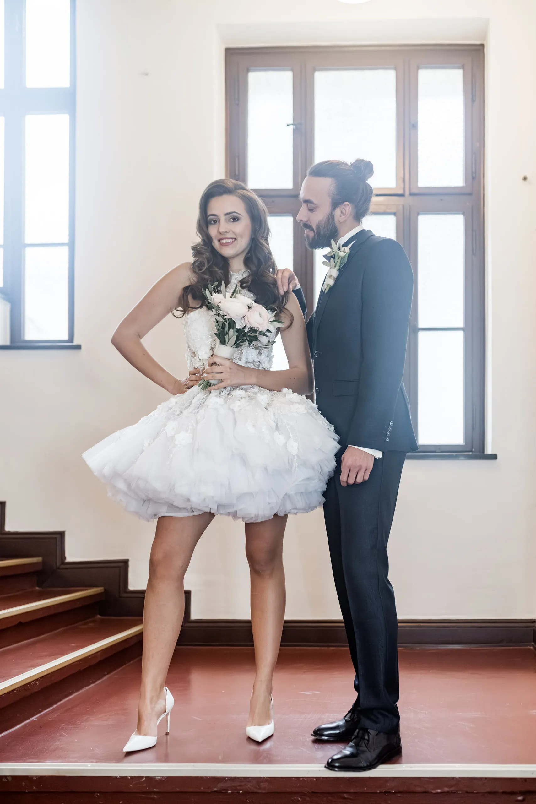 Brautpaar-Editorial in den Fraser Suites Hamburg, Bild 13