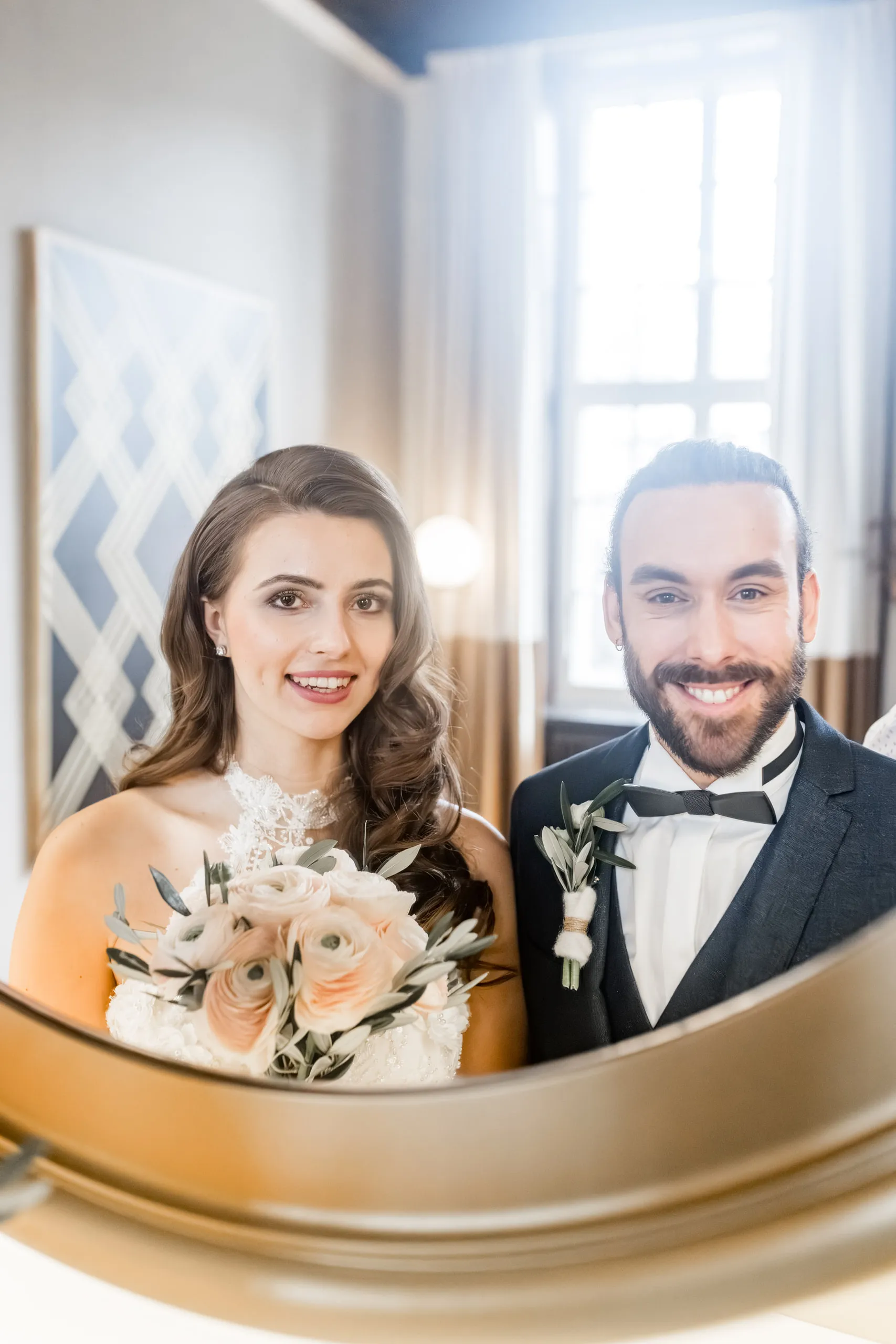 Brautpaar-Editorial in den Fraser Suites Hamburg, Bild 35