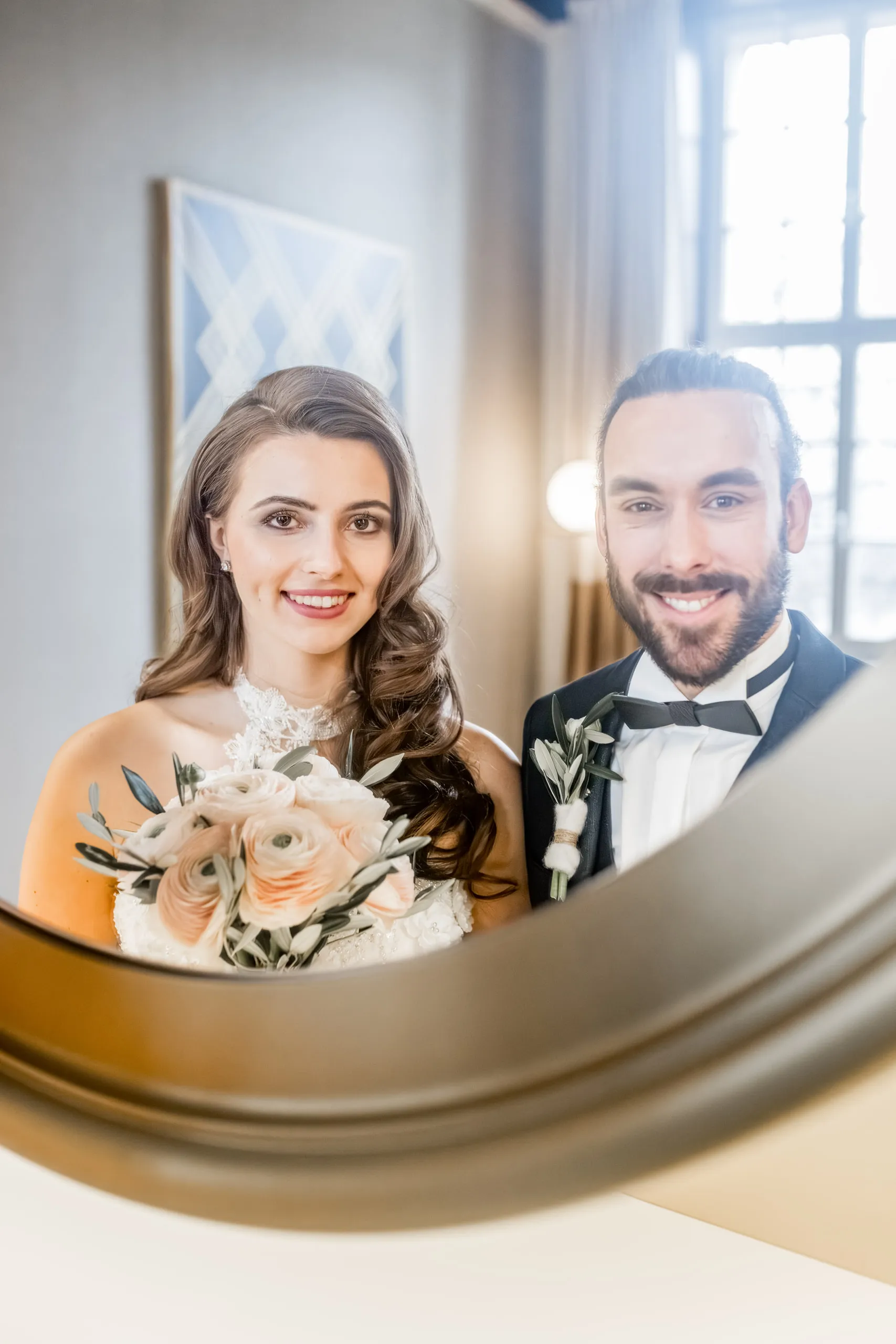 Brautpaar-Editorial in den Fraser Suites Hamburg, Bild 36