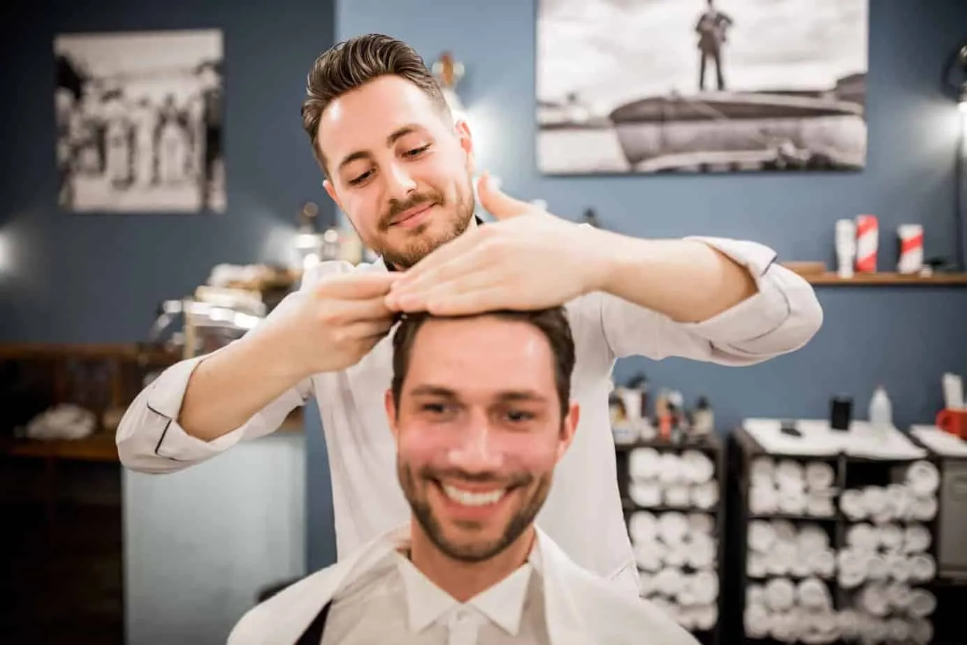 Barberhouse Hamburg als Location für Groom Getting Ready
