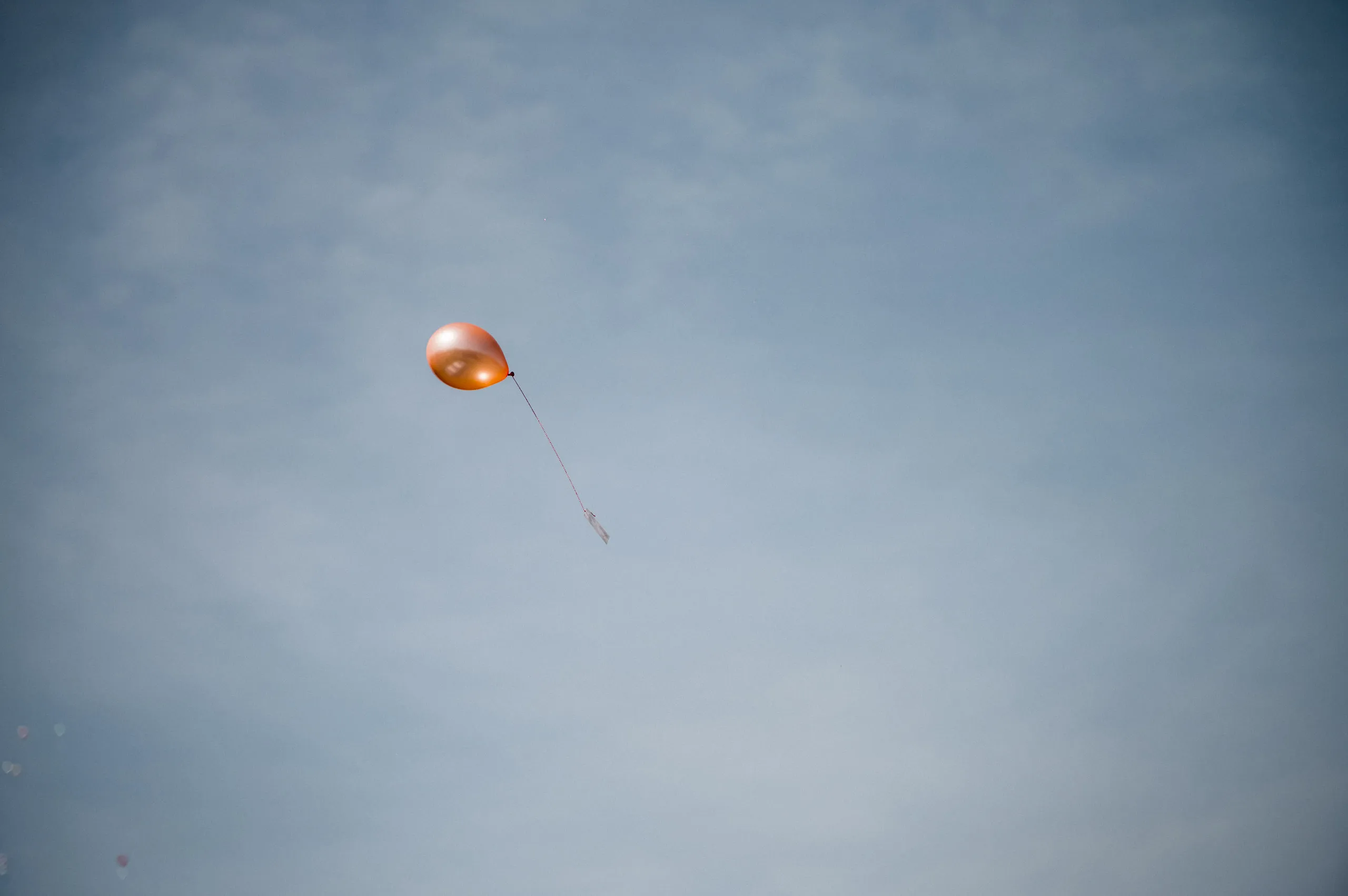 Ruhiger Himmel nach der Hochzeitsfeier von Valerie und Tim