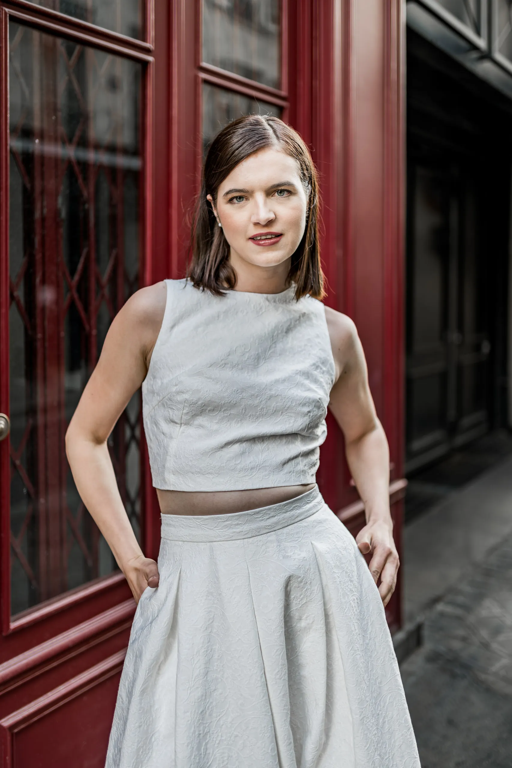 Editoriales Brautkleid Shooting in Paris, Bild 31
