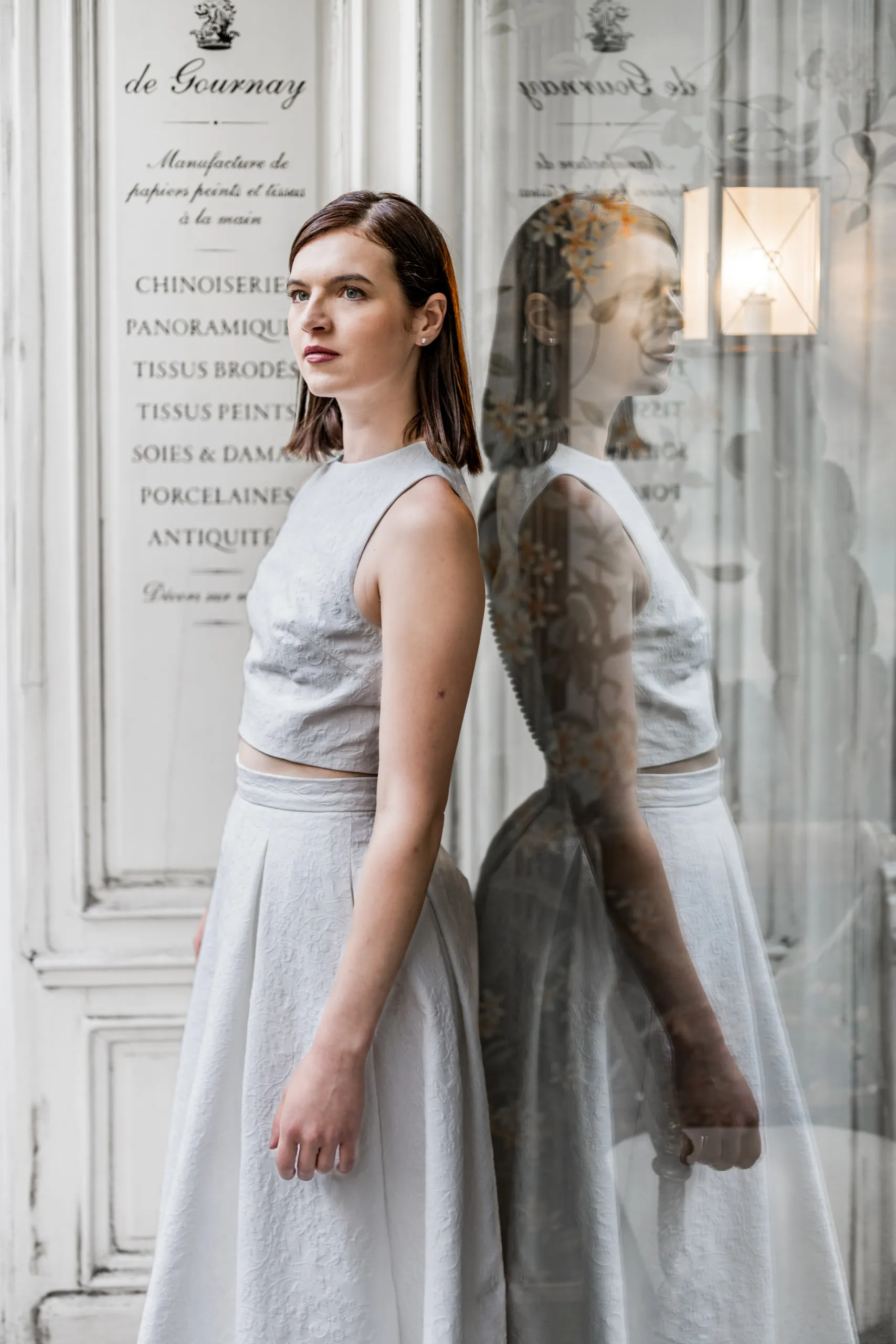 Editoriales Brautkleid Shooting in Paris, Bild 33