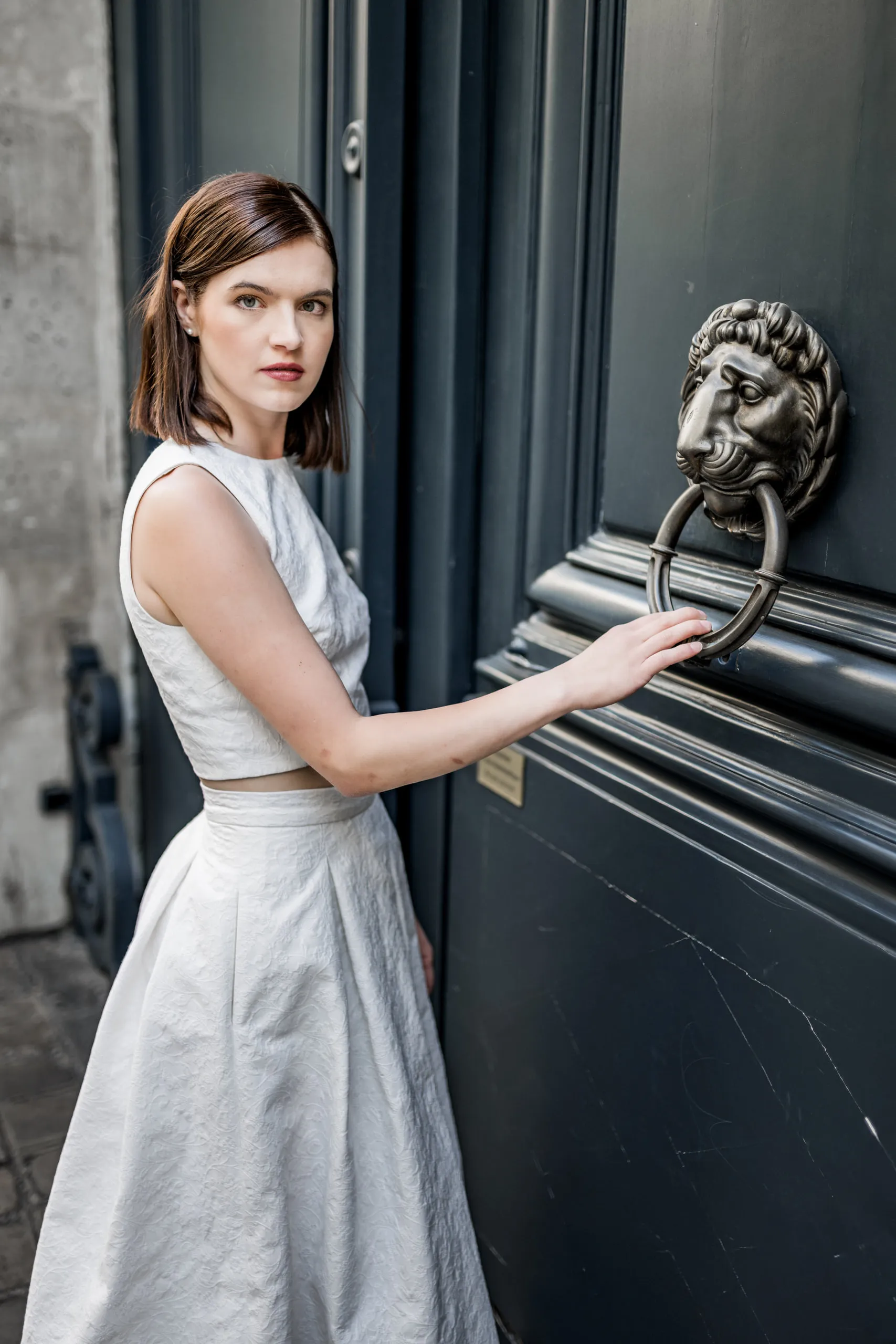 Editoriales Brautkleid Shooting in Paris, Bild 35