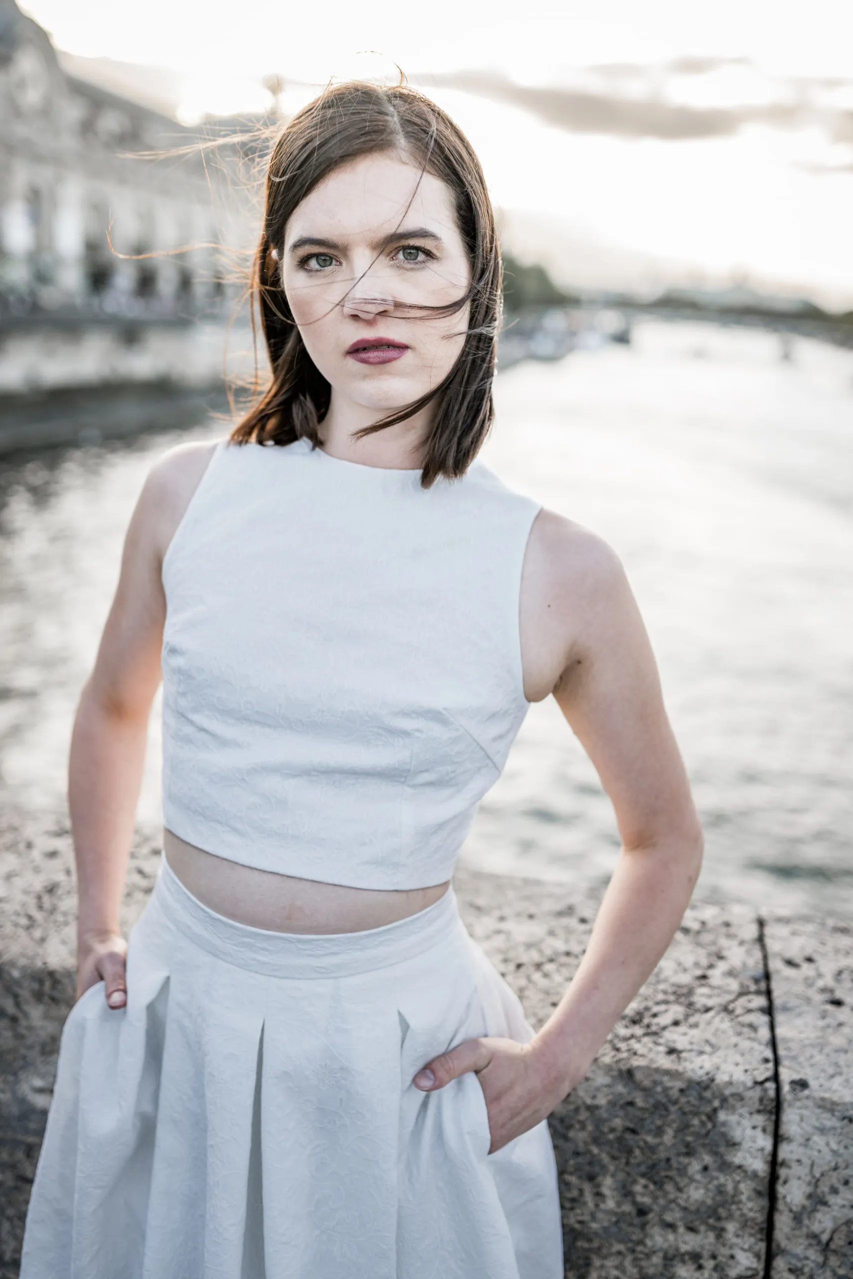 Editoriales Brautkleid Shooting in Paris, Bild 38