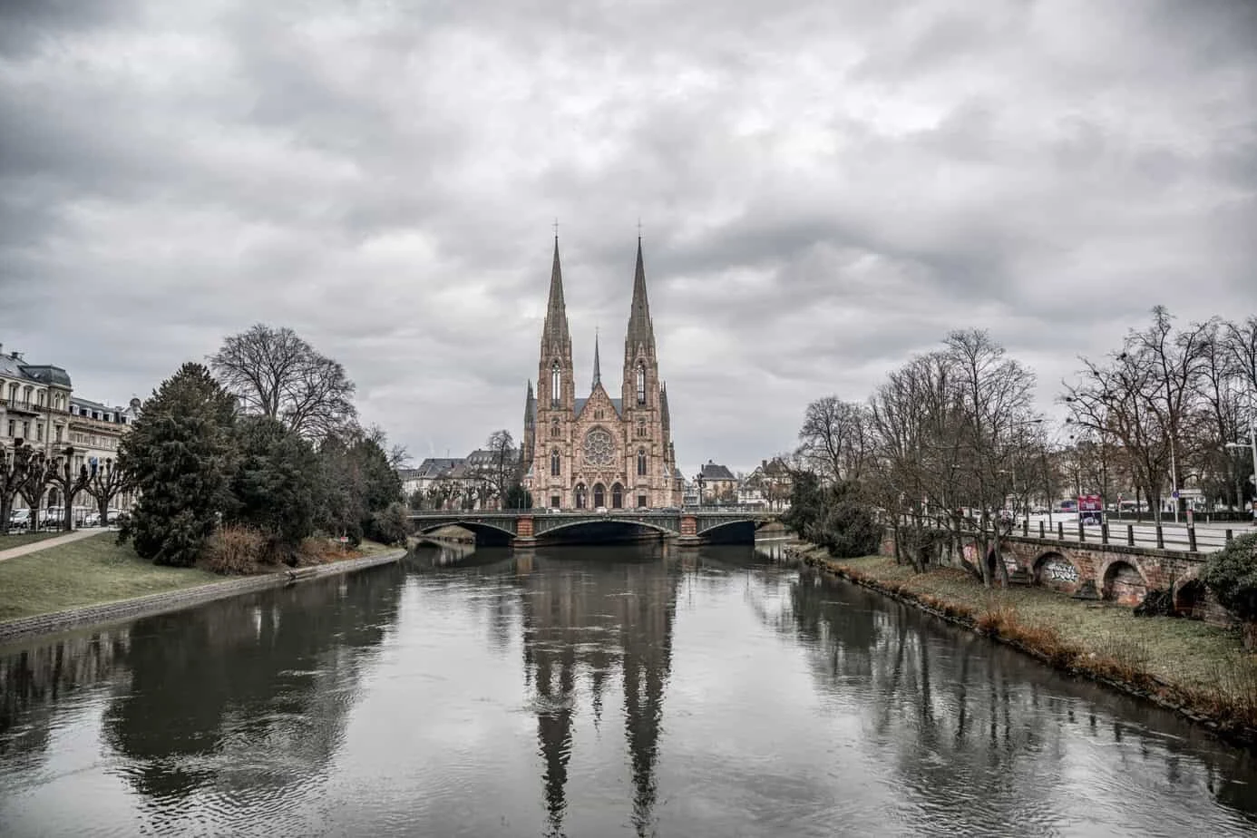 Paulskirche in Strasbourg als Auftakt einer fotografischen Reise