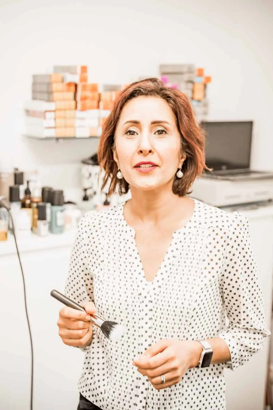 Natürliches Brautstyling mit Manija Biebow am Hochzeitsmorgen