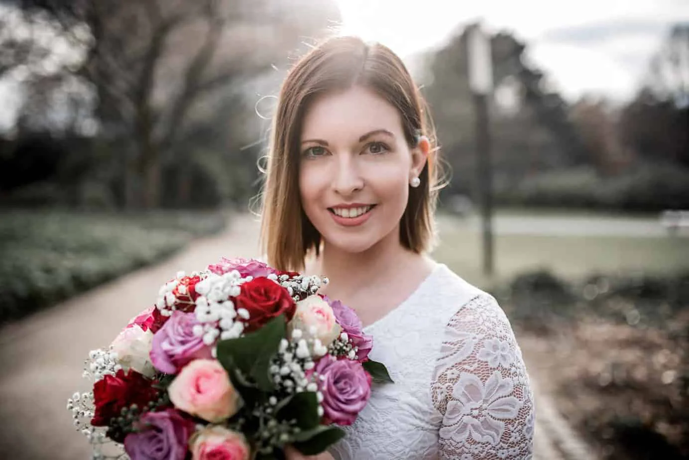 Florales Editorial mit natürlichem Licht