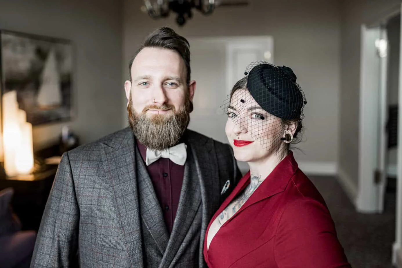 Vintage Shooting am Valentinstag im Hotel Atlantic in Hamburg