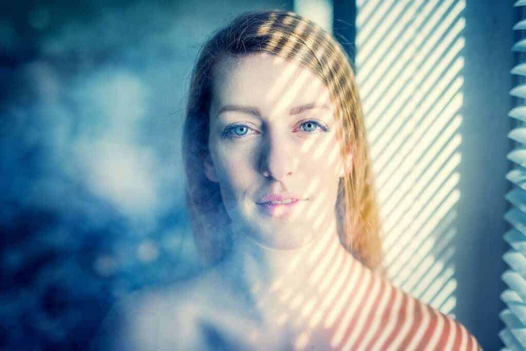 Hamburg, Portrait, Beauty, Glamour, Smoke, Rauch, Color