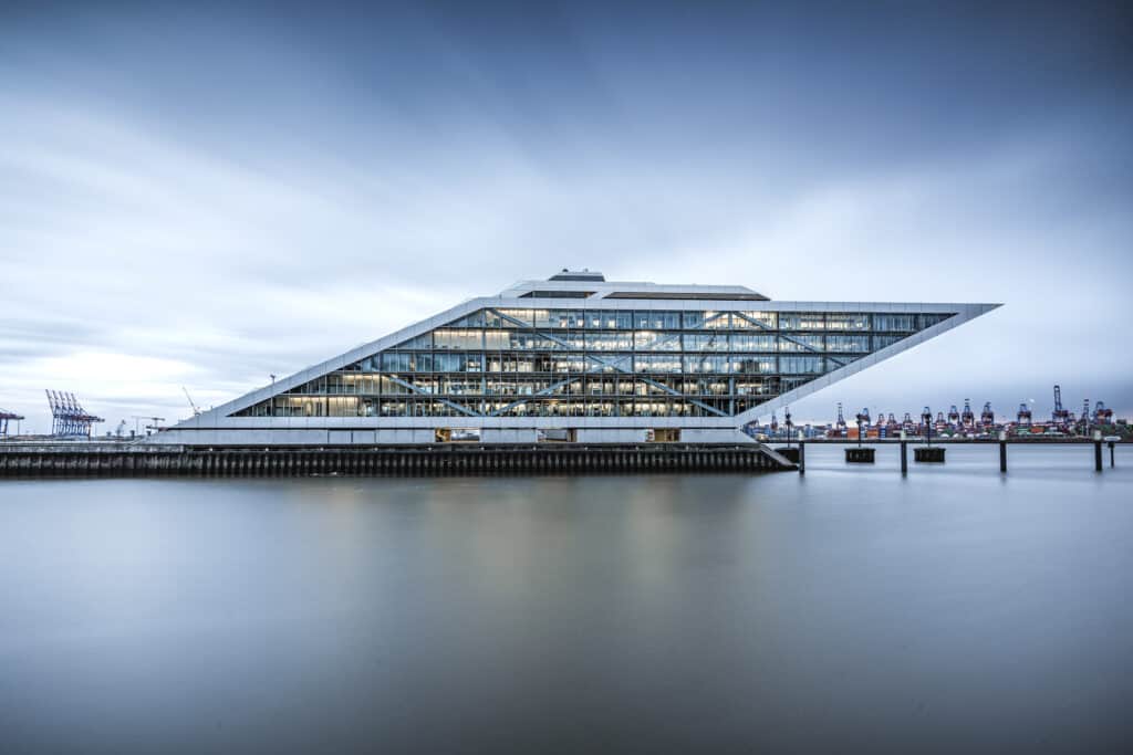 Dockland Hamburg Langzeitbelichtung mit ND-Filtern