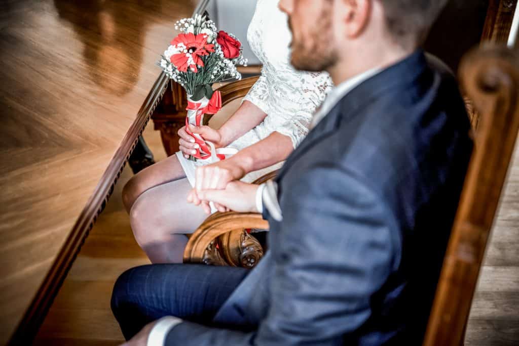 Braupaar im Standesamt Altona