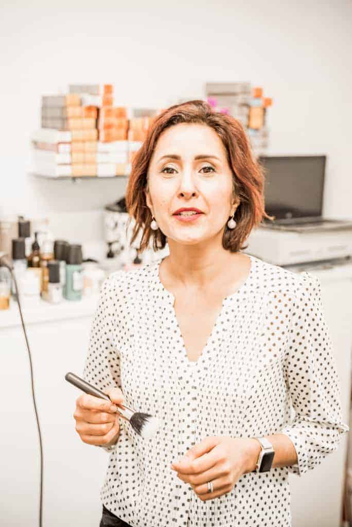 Visagistin Manija Biebow