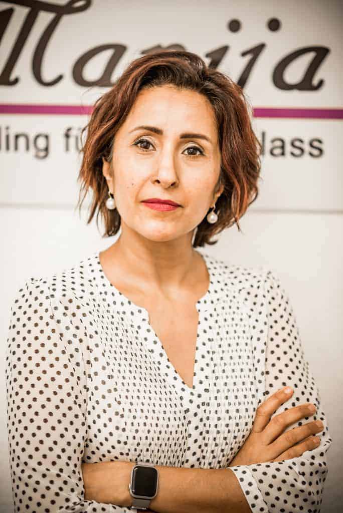 Visagistin Manija Biebow