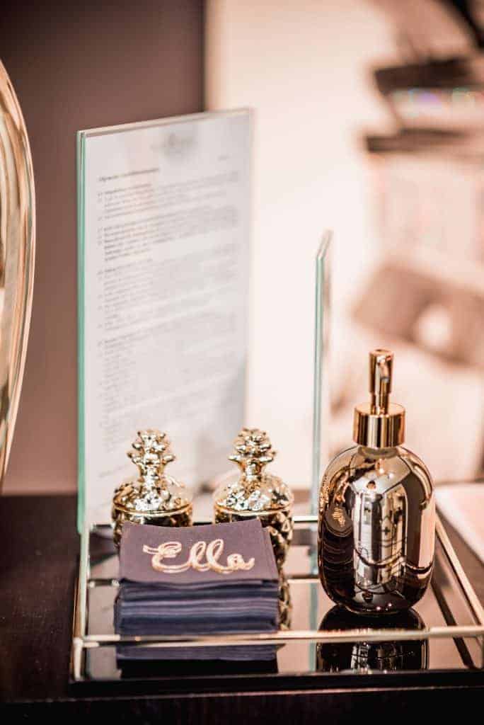 Empfangsbereich für Kunden bei Ella Deck Hamburg