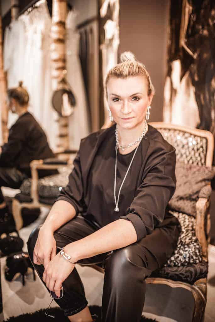 Ella Deck in Ihrem Laden in Hamburg Eppendorf