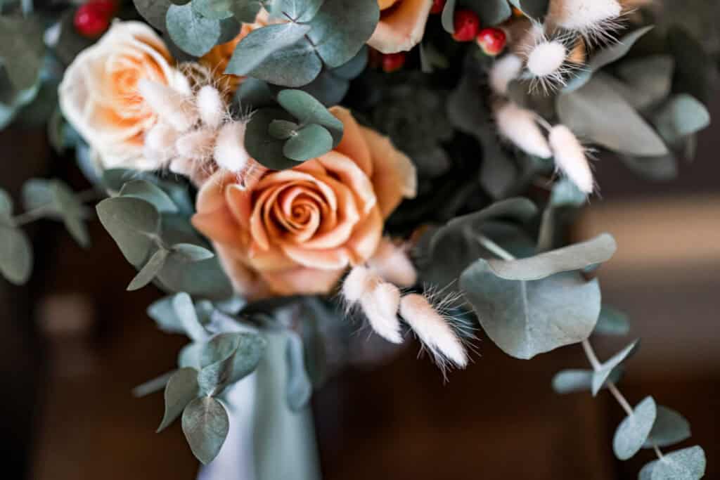 Brautstrauß im Detail